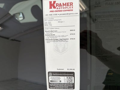 2026 RAM 1500 Lone Star