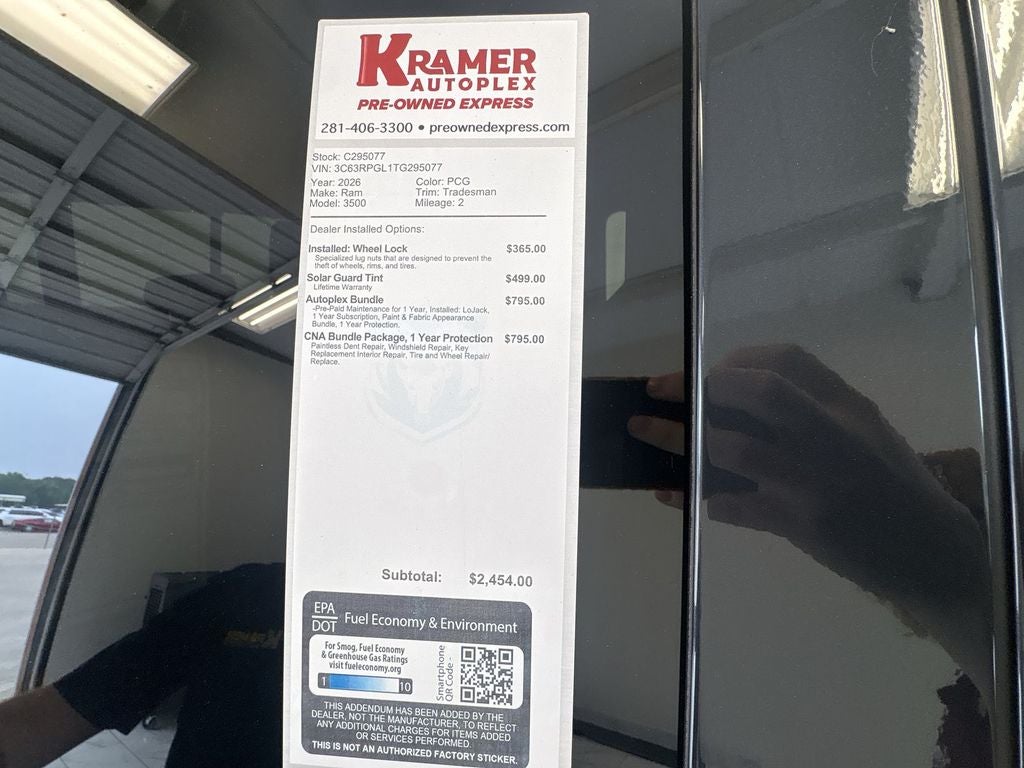 2026 RAM Ram 3500 Tradesman