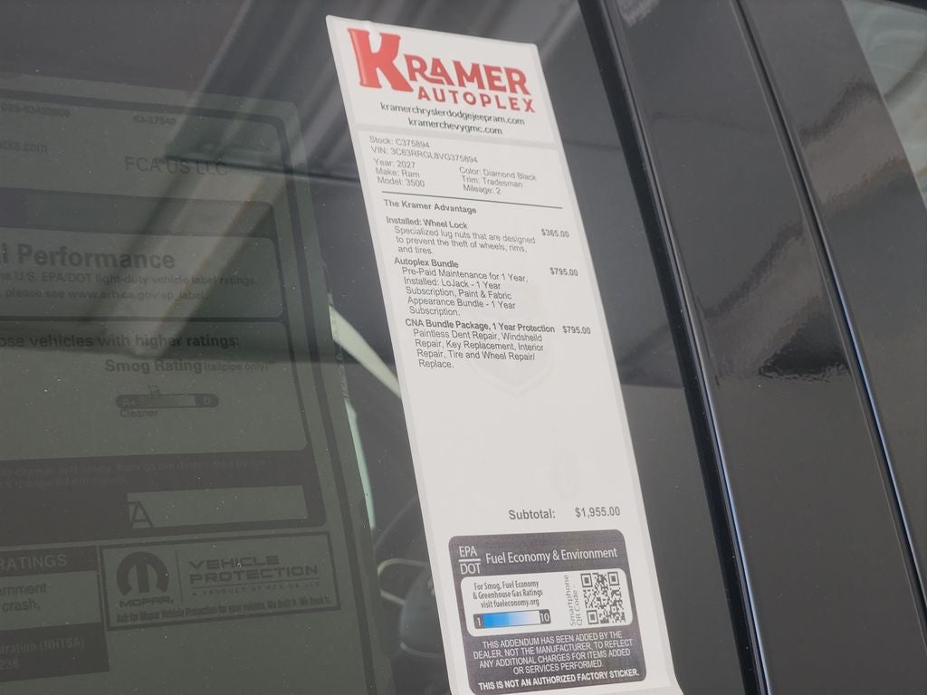 2027 RAM Ram 3500 Tradesman