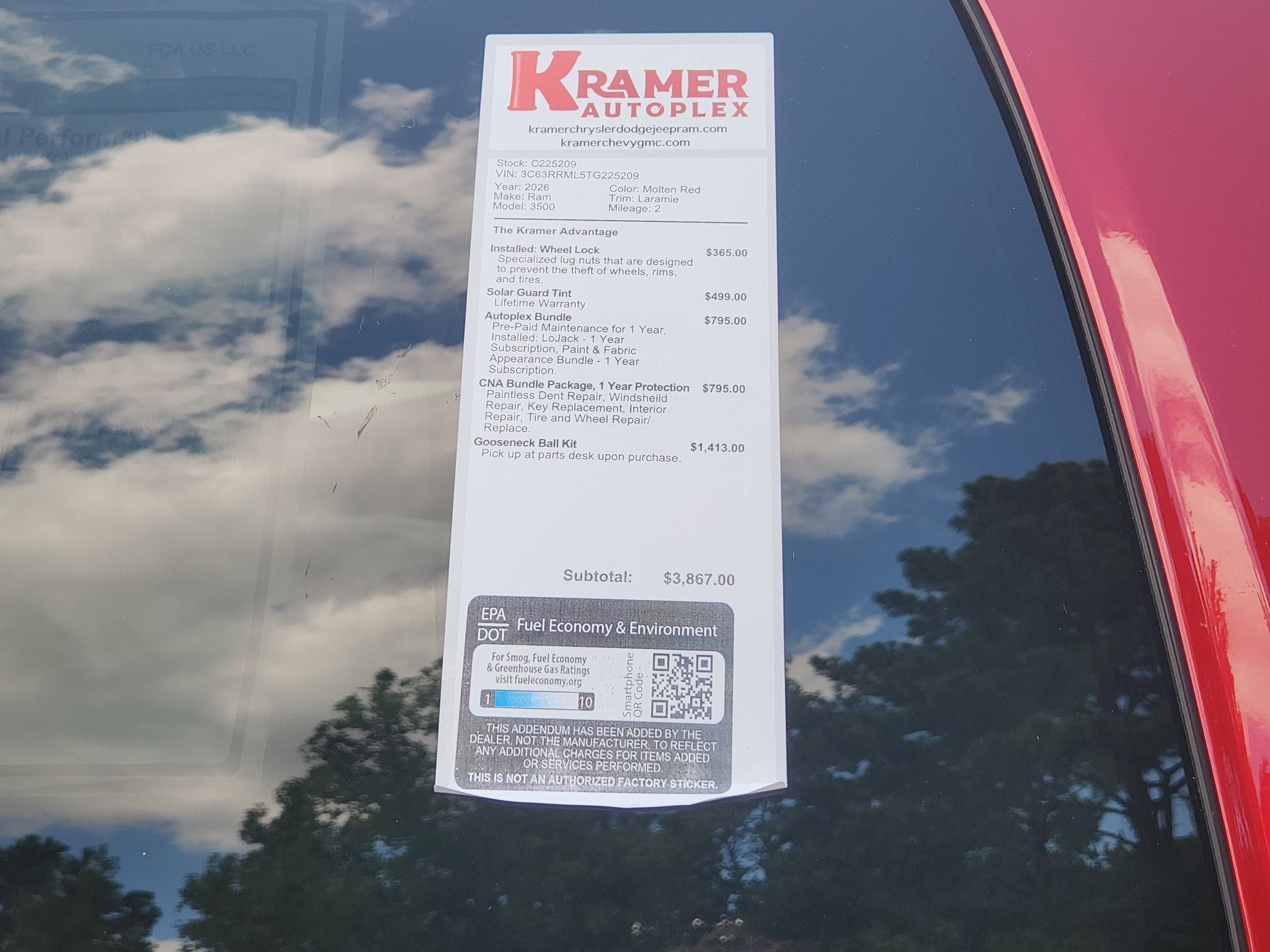 2026 RAM Ram 3500 Laramie