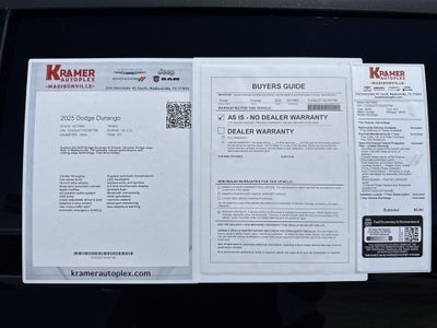 2025 Dodge Durango R/T Plus AWD