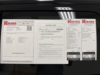 2022 Dodge Durango R/T RWD