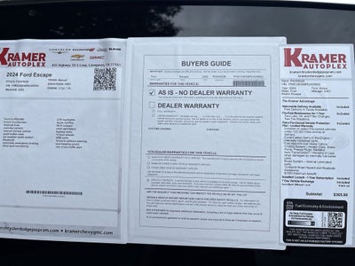 2024 Ford Escape Active