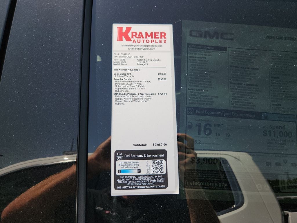2026 GMC Sierra 1500 SLT