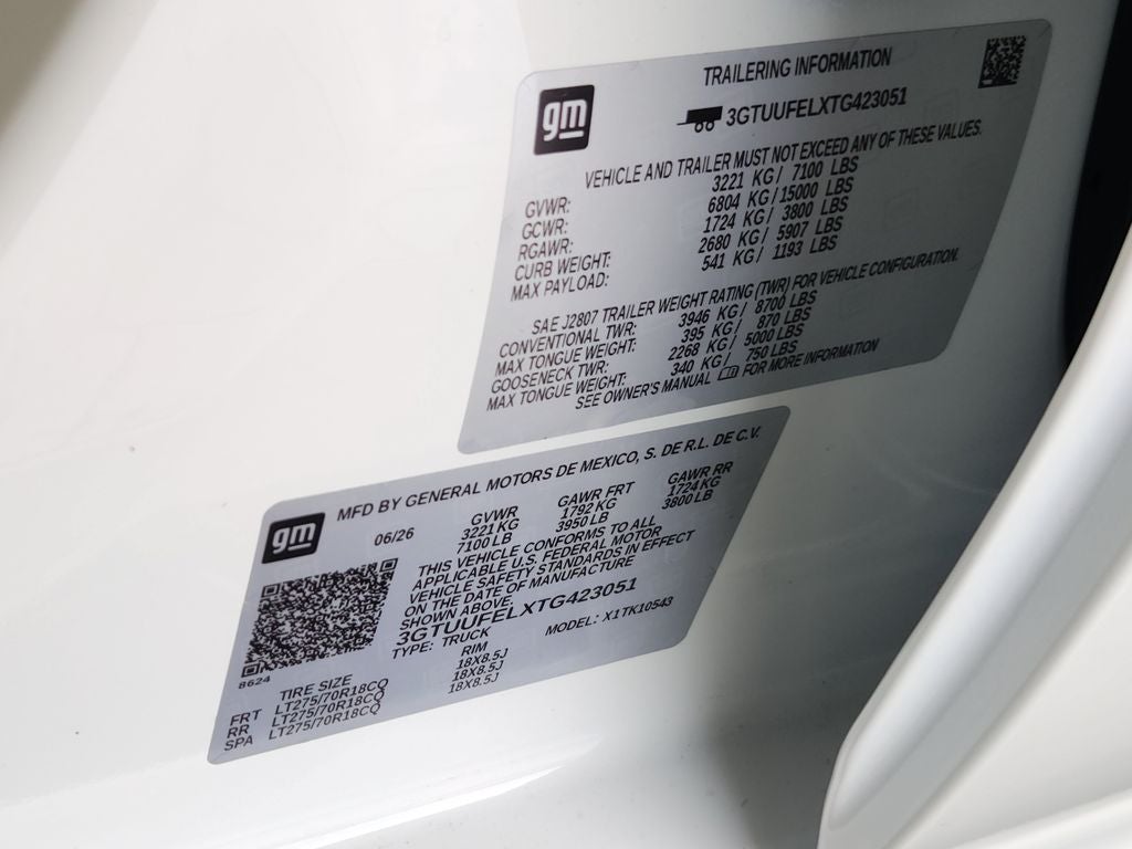 2026 GMC Sierra 1500 AT4X