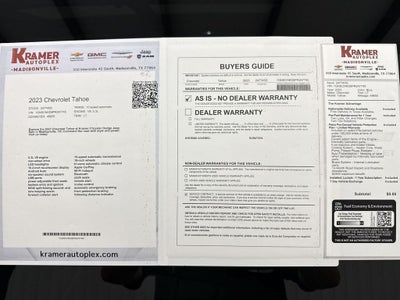 2023 Chevrolet Tahoe LT