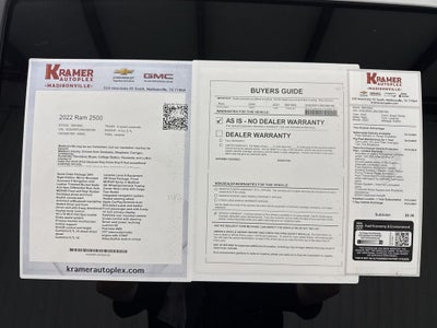 2022 RAM 2500 Laramie Crew Cab 4x4 6'4" Box