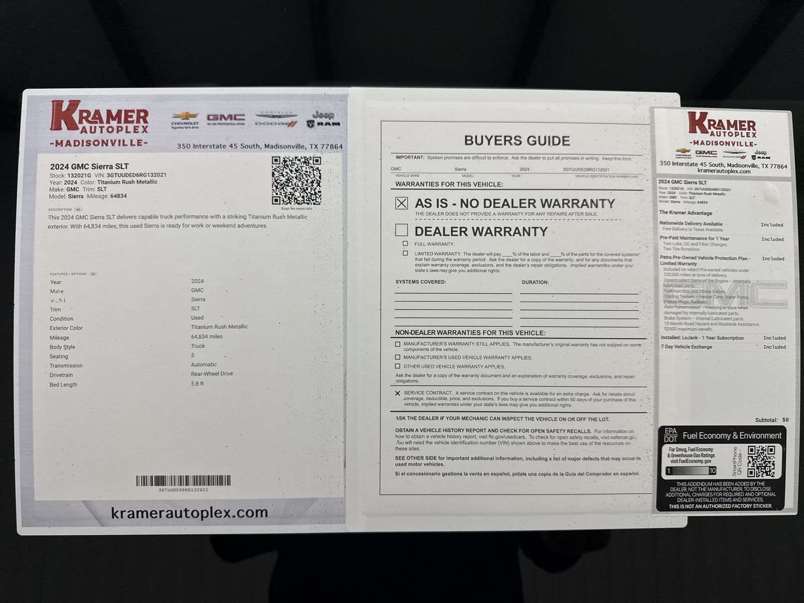 2024 GMC Sierra 1500 SLT