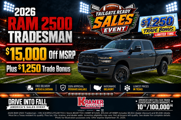 $15,000 Off MSRP