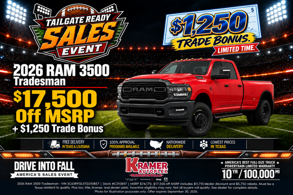 $17,500 Off MSRP
