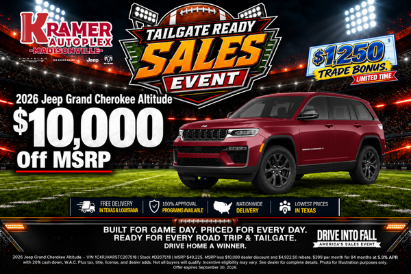 $10,000 Off MSRP