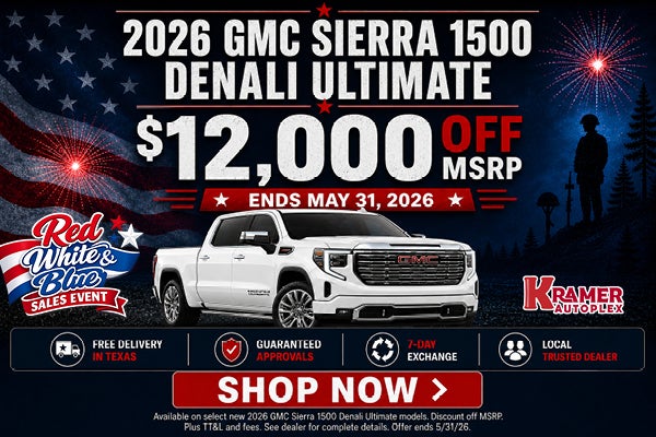 $12,000 Off 2026 GMC Sierra 1500 Denali Ultimate