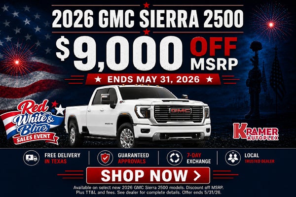 $9,000 Off 2026 GMC Sierra 2500