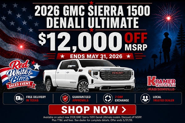 $12,000 Off 2026 GMC Sierra 1500 Denali Ultimate