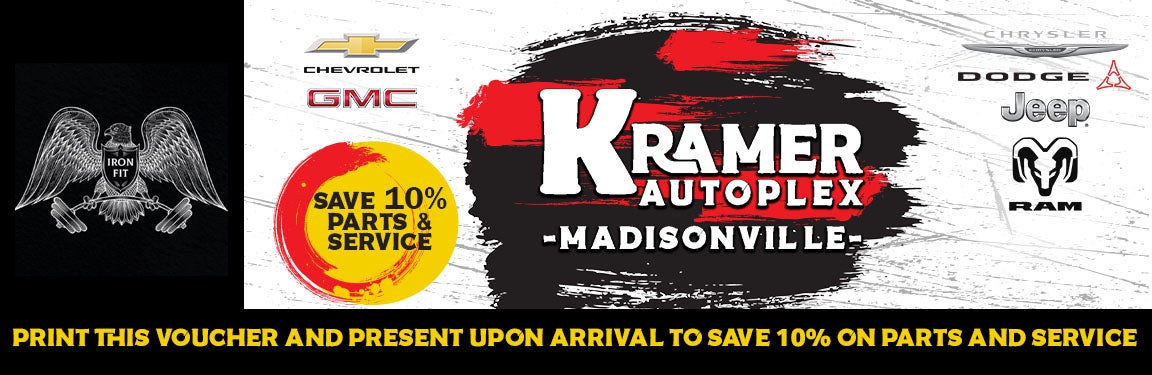 Iron Fit Gym 10% Savings on Parts & Service