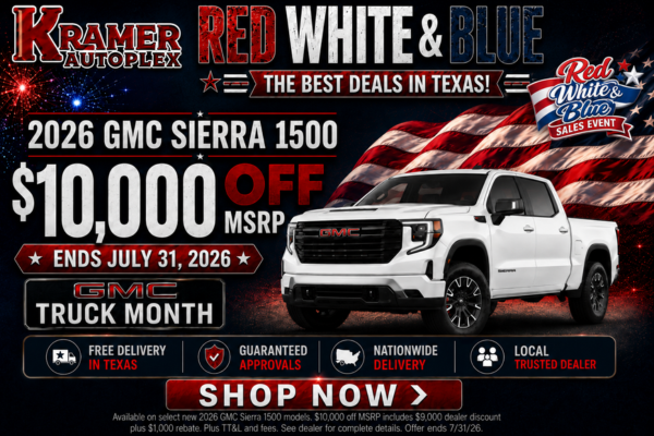Kramer Autoplex July Incentives