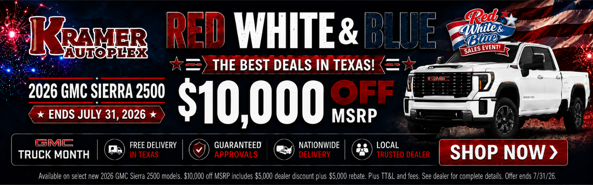 Kramer Autoplex July Incentives