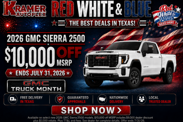 Kramer Autoplex July Incentives