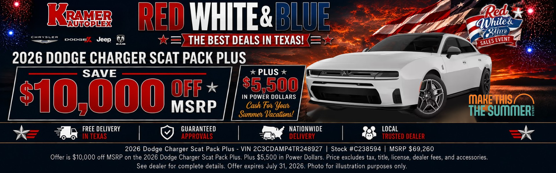 Kramer Autoplex July Incentives