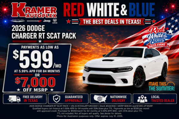 Kramer Autoplex July Incentives