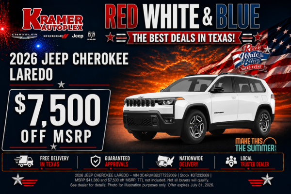 Kramer Autoplex July Incentives