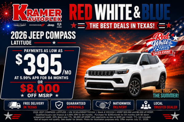 Kramer Autoplex July Incentives