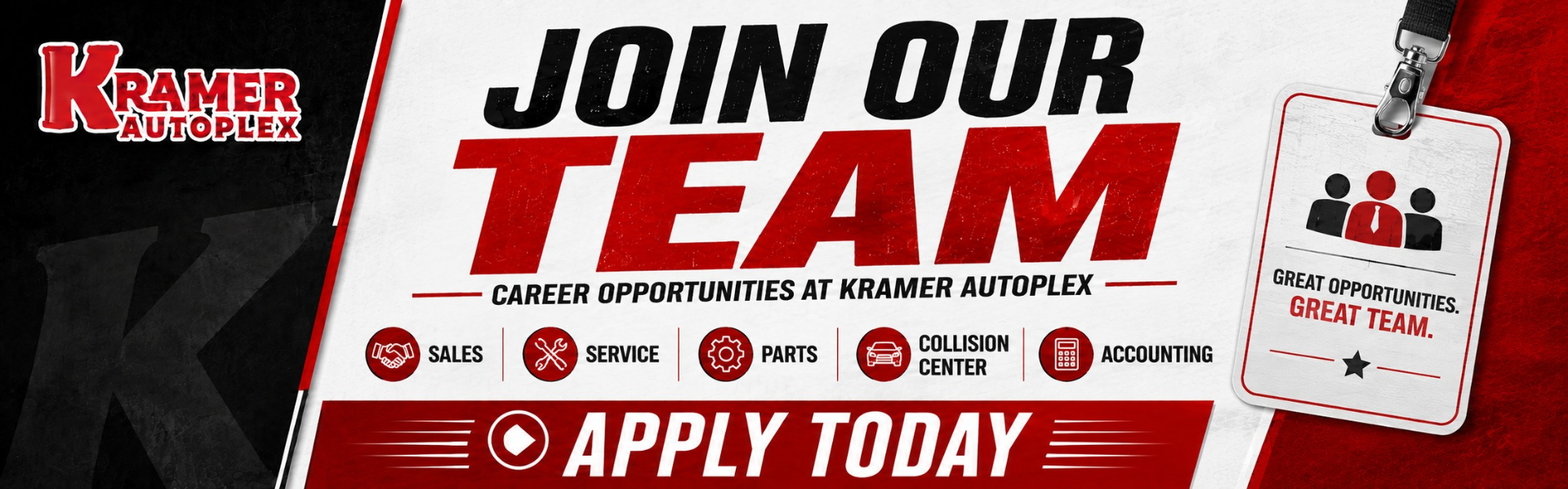 Kramer Autoplex Join Our Team