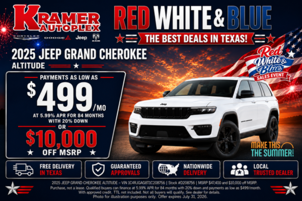 Kramer Autoplex July Incentives