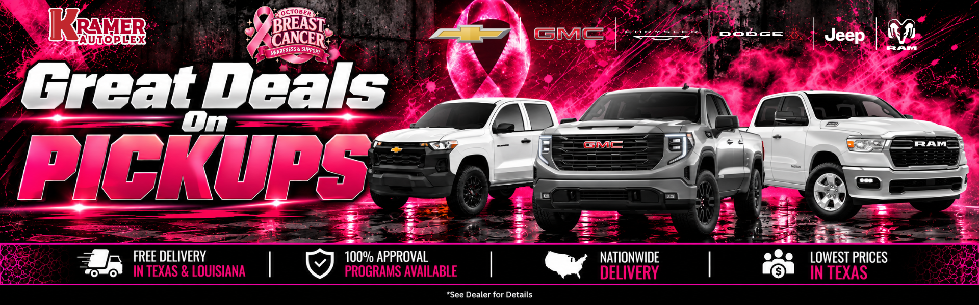 Kramer Autoplex October 2026 Incentives
