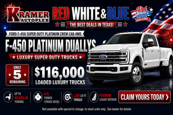 Kramer Autoplex Work Truck Incentives
