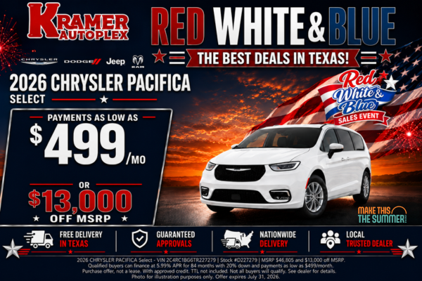 Kramer Autoplex July Incentives