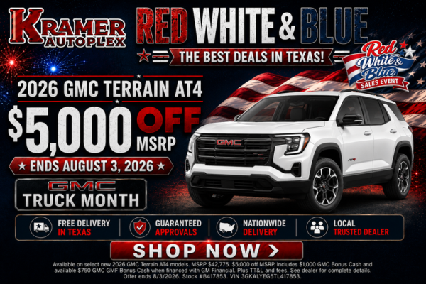 Kramer Autoplex July Incentives