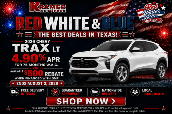 Kramer Autoplex July Incentives